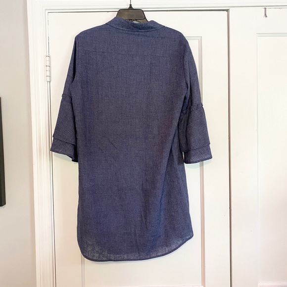 Splendid Chambray Button Down Dress - Picture 2 of 11